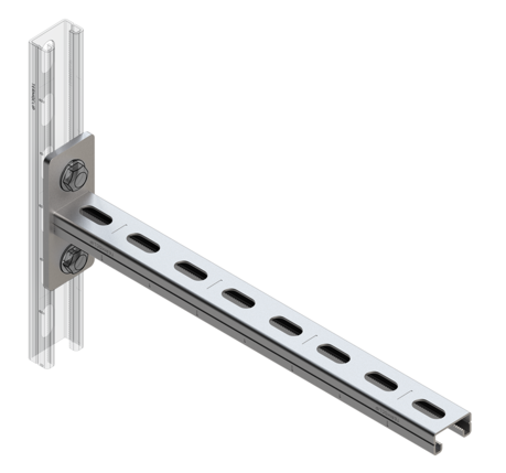 TERMOCLIP 09371003 Монтажная консоль ТСА 41x21x400, 2 мм