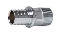 РЕХАУ 12685803001 RAUTHERM S Переходник с наружной резьбой THERM S 25 - R 3/4, Хромированная латунь