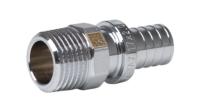 РЕХАУ 12588173002 RAUTHERM S Переходник с наружной резьбой THERM S 17-R 1/2, Хромированная латунь