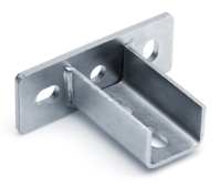 TERMOCLIP 09255001 Фланец седельный продольный 38-41 6F2 65x90x144, 6,0 / 4,0 мм